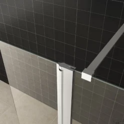 Zijwand Wiesbaden Draaibaar 40x200 Cm 10mm NANO Coating -Aanbiedingen Ontspan Bad Winkel 20.3842 2 1