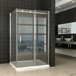 Douchecabine Wiesbaden Met Schuifdeur 120x100cm 8mm NANO Coating