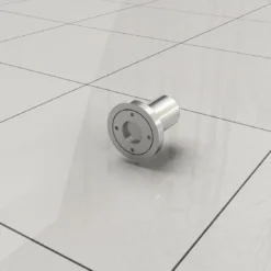 Plafond Stabilisatiestang Wiesbaden Rond 100cm Inkortbaar Chroom -Aanbiedingen Ontspan Bad Winkel 20.3866 1