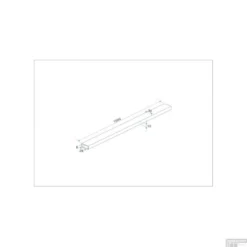 Rechthoekige Stabilisatiestang Chroom 100 Cm -Aanbiedingen Ontspan Bad Winkel 20.3868 tech