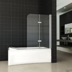 Badwand Wiesbaden Inklapbaar 100x140cm 6mm NANO Coating