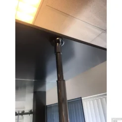 Verticale Stabilisatiestang Met Plafond Bevestiging Wiesbaden Chroom Voor 10 Mm -Aanbiedingen Ontspan Bad Winkel 22