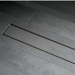 Mosa Terra Maestricht Douchegoot 90 X 15 Cm. Ws.50 Mm. Horizontaal Midden Grijs -Aanbiedingen Ontspan Bad Winkel 34336 1