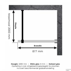 Inloopdouche Compleet Just Creating Profielloos 90 Cm Koper -Aanbiedingen Ontspan Bad Winkel 4jc1 90 tt