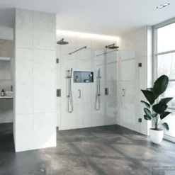 Complete Profielloze Douchecabine XL 3-delig 60cm (Alle Kleuren En Maten) -Aanbiedingen Ontspan Bad Winkel 4jc17 60 100 60m 1