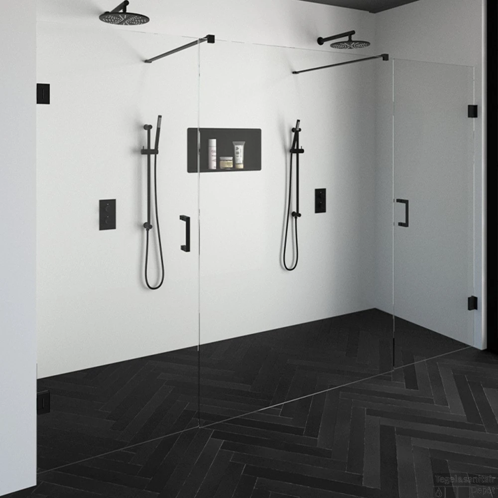 Niscabine XL Compleet Just Creating 300x200 Cm 80/140/80 Mat Zwart 3 Niscabine XL Compleet Just Creating 300x200 Cm 80/140/80 Mat Zwart