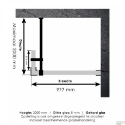 Inloopdouche Compleet Just Creating Profielloos 100/40 Cm Koper -Aanbiedingen Ontspan Bad Winkel 4jc2 100 40 tt