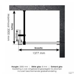 Inloopdouche Compleet Just Creating Profielloos 140/30 Cm RVS -Aanbiedingen Ontspan Bad Winkel 4jc2 140 30 t 2