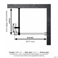 Inloopdouche Compleet Just Creating Profielloos 90/30 Cm Mat Zwart -Aanbiedingen Ontspan Bad Winkel 4jc2 90 30 t