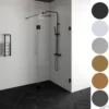 Complete Profielloze Inloopdouche Draaibare Zijwand 40cm (Alle Kleuren En Maten) 2 Complete Profielloze Inloopdouche Draaibare Zijwand 40cm (Alle Kleuren En Maten) -Aanbiedingen Ontspan Bad Winkel 4jc3 100 40a 1 1