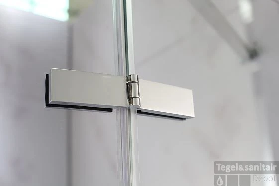 B&w-luxury Tapeto Draaideur 139 X 200 Cm. Met Vast Segment Chroom-helder Clean 6 B&w-luxury Tapeto Draaideur 139 X 200 Cm. Met Vast Segment Chroom-helder Clean - Afbeelding 4