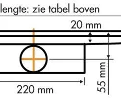 Easydrain Compact 50 Afvoergoot 6x110 Cm. Zijuitlaat Rvs -Aanbiedingen Ontspan Bad Winkel 61673 2