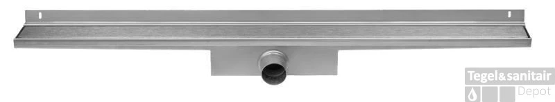 Easydrain Compact Wall Zero Afvoergoot 6x70 Cm. Zijuitlaat Rvs 3 Easydrain Compact Wall Zero Afvoergoot 6x70 Cm. Zijuitlaat Rvs