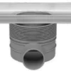 Easydrain Multi Inbouwdeel Drain 50 Cm. Zonder Rooster Zij Uitl. Rvs -Aanbiedingen Ontspan Bad Winkel 61806