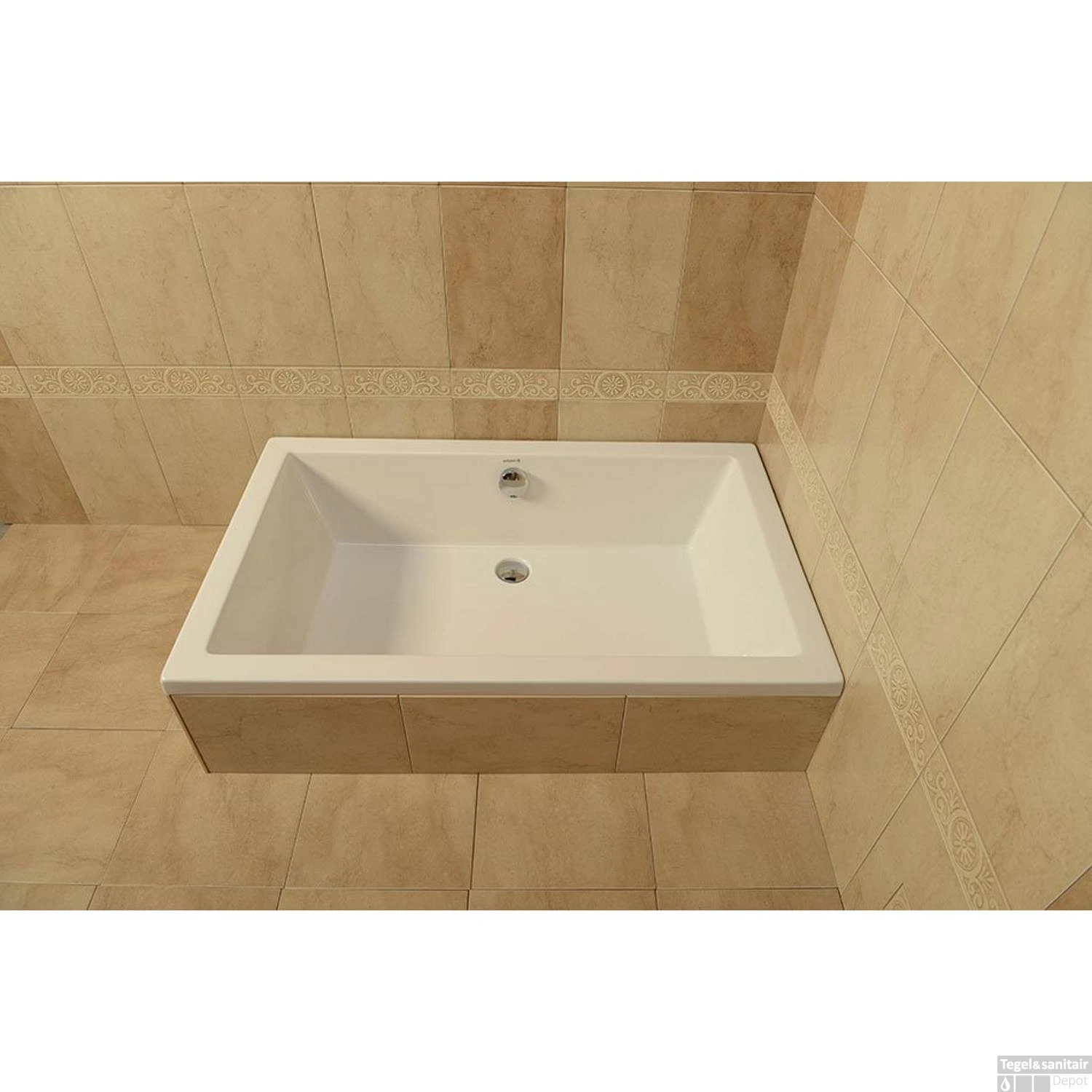 Extra Diepe Douchebak Sapho Deep 120x90x26 Cm Rechthoekig Acryl Wit 6 Extra Diepe Douchebak Sapho Deep 120x90x26 Cm Rechthoekig Acryl Wit - Afbeelding 4