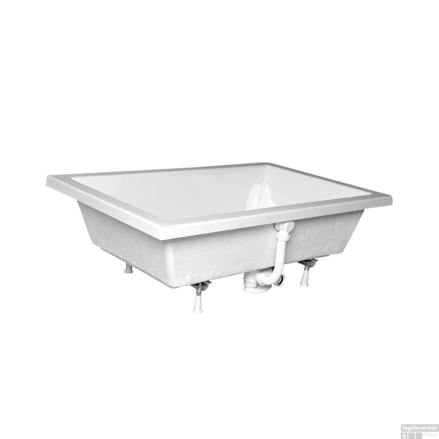 Extra Diepe Douchebak Sapho Deep 120x90x26 Cm Rechthoekig Acryl Wit 12 Extra Diepe Douchebak Sapho Deep 120x90x26 Cm Rechthoekig Acryl Wit - Afbeelding 10