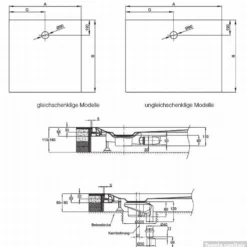 Bette Floor Side Douchebak 120 X 100 X 3 Cm. Wit 7 Bette Floor Side Douchebak 120 X 100 X 3 Cm. Wit -Aanbiedingen Ontspan Bad Winkel 78407 2