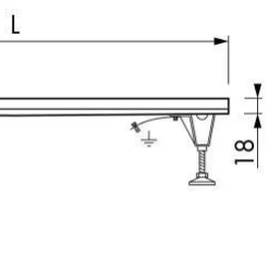 Easydrain Multi Inbouwdeel 9 X 60 Cm. Zij Uitloop Rvs -Aanbiedingen Ontspan Bad Winkel 78737