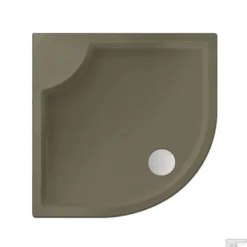 Kwartrond Douchebak Bounty 80 X 90 X 4 Cm Klei