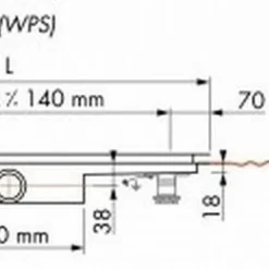 Easydrain Compact Modulo Design Douchegoot 80 Cm. Rooster Z4 Waterslot 30 Mm. Rvs Geborsteld -Aanbiedingen Ontspan Bad Winkel 81479 1