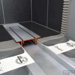 Easydrain Compact Modulo Design Douchegoot 80 Cm. Rooster Z4 Waterslot 30 Mm. Rvs Geborsteld -Aanbiedingen Ontspan Bad Winkel 81480 1