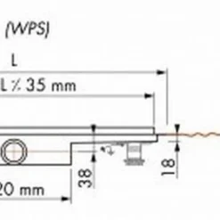 Easydrain Compact Taf Modulo Design Douchegoot 90 Cm.m/rooster Classic-waterslot 30mm. Rvs Geborsteld -Aanbiedingen Ontspan Bad Winkel 81486 1