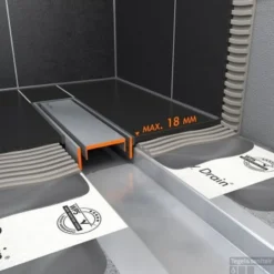 Easydrain Compact Taf Modulo Design Douchegoot 80 Cm.met Rooster Zero+-waterslot 30mm. Rvs Geborsteld 8 Easydrain Compact Taf Modulo Design Douchegoot 80 Cm.met Rooster Zero+-waterslot 30mm. Rvs Geborsteld -Aanbiedingen Ontspan Bad Winkel 81493 2