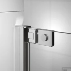 Draaideur In Nis Helder Veiligheidsglas Met Antikalklaag Sealskin Inc. 90x200 Cm Zilver Hoogglans -Aanbiedingen Ontspan Bad Winkel 8720314709322 4