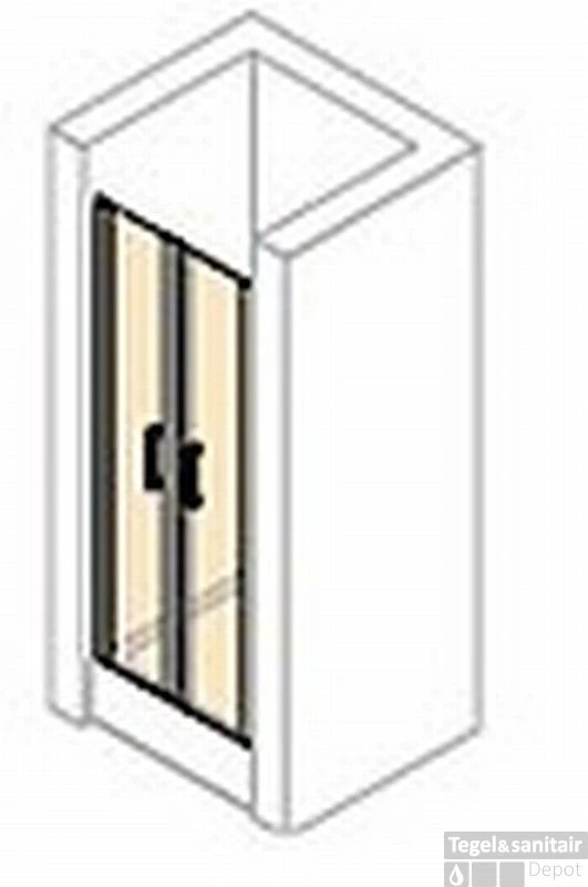 Huppe Classics 2 Pendeldeur 80 X 190 Cm. In Nis Gl.zilver-antiplaque Glas 3 Huppe Classics 2 Pendeldeur 80 X 190 Cm. In Nis Gl.zilver-antiplaque Glas