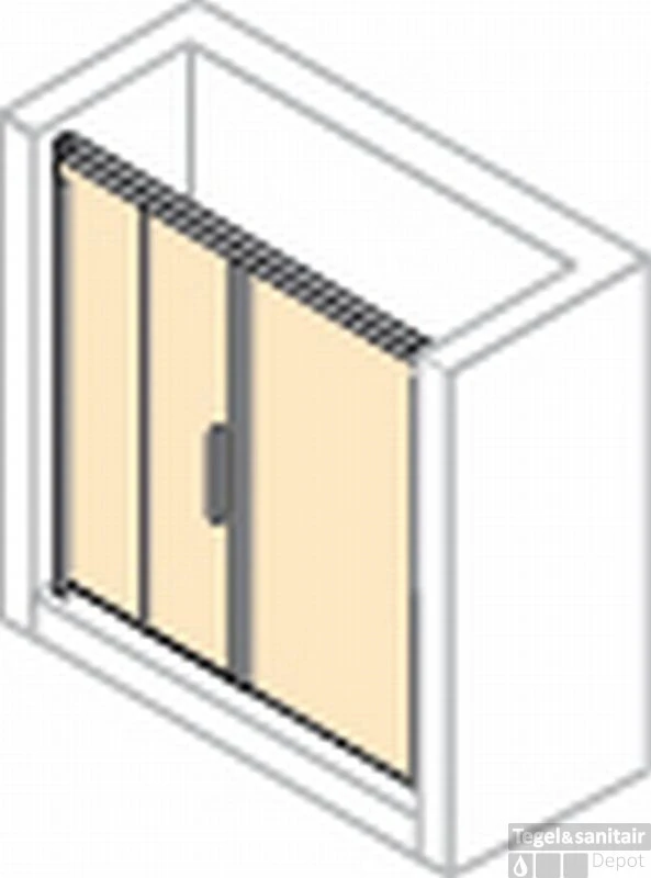 Huppe Design Pure Nis Draaideur 140 X 200 Cm. Met Segment En Zijdeel Chroom Look-helder Glas 3 Huppe Design Pure Nis Draaideur 140 X 200 Cm. Met Segment En Zijdeel Chroom Look-helder Glas