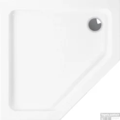 Wisa Malaga Douchebak Vijfhoekig 90 X 90 X 3.5 Cm. Wit