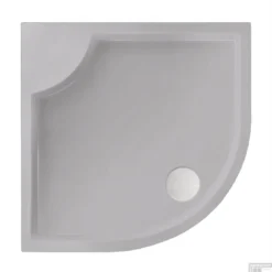 Kwartrond Douchebak Bounty 90 X 90 X 4 Cm Cement