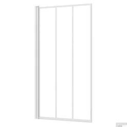 Badwand Allibert Loft-Game 1 Scherm 80x140 Cm Omkeerbaar Wit