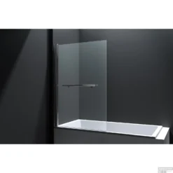 Badwand Best Design Erico 80x140 Cm Met Handdoekbeugel NANO Veiligheidsglas 6mm