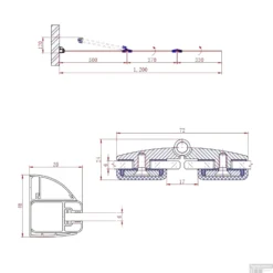 Badwand Boss & Wessing Bibi Recht 120x140cm Scharnierend 3-delig Omkeerbaar 6mm -Aanbiedingen Ontspan Bad Winkel badwand boss wessing bibi recht 120x140cm scharnierend 3 delig omkeerbaar 6mm tech