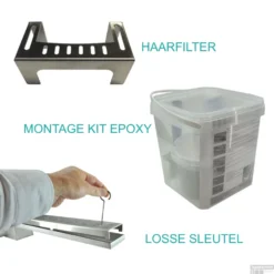 RVS Douchegoot BASIC Met Uitneembaar Sifon 70x7cm 6,7cm Diep GLAS ROOSTER -Aanbiedingen Ontspan Bad Winkel basic glas rooster 70cm 7