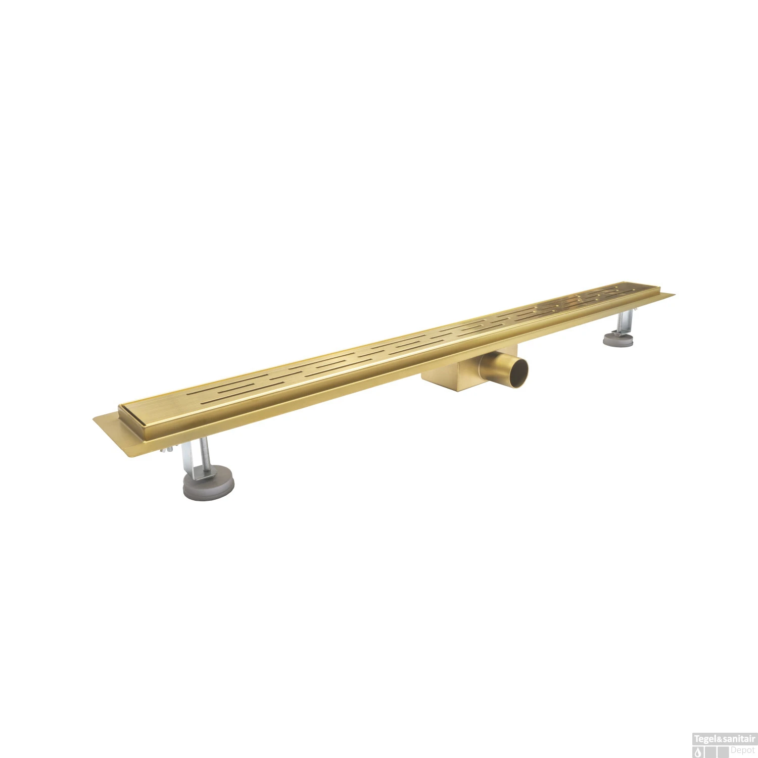 Douchegoot Boss & Wessing Colorato Compleet 80cm Geborsteld Goud