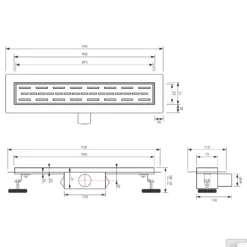 Brauer StanDrain Douchegoot Zwart Flens Inclusief Kunststof Sifon En Haarfilter -Aanbiedingen Ontspan Bad Winkel brauer douchegoot zwart flens inclusief kunststof sifon en haarfilter tec