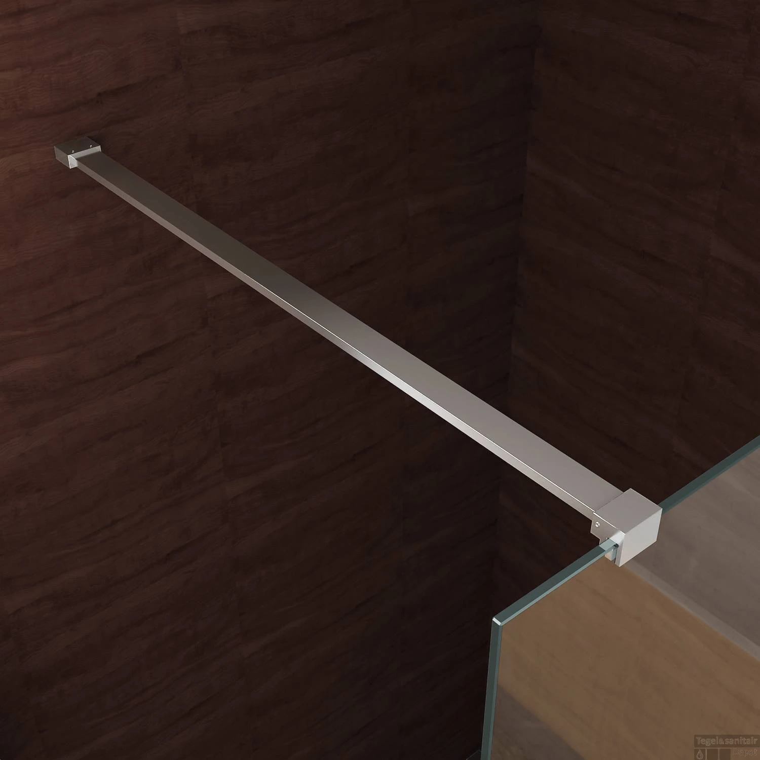 BWS Apollo Inloopdouche Met Muurprofiel 70x200cm Nano Glas 10mm 4 BWS Apollo Inloopdouche Met Muurprofiel 70x200cm Nano Glas 10mm - Afbeelding 2