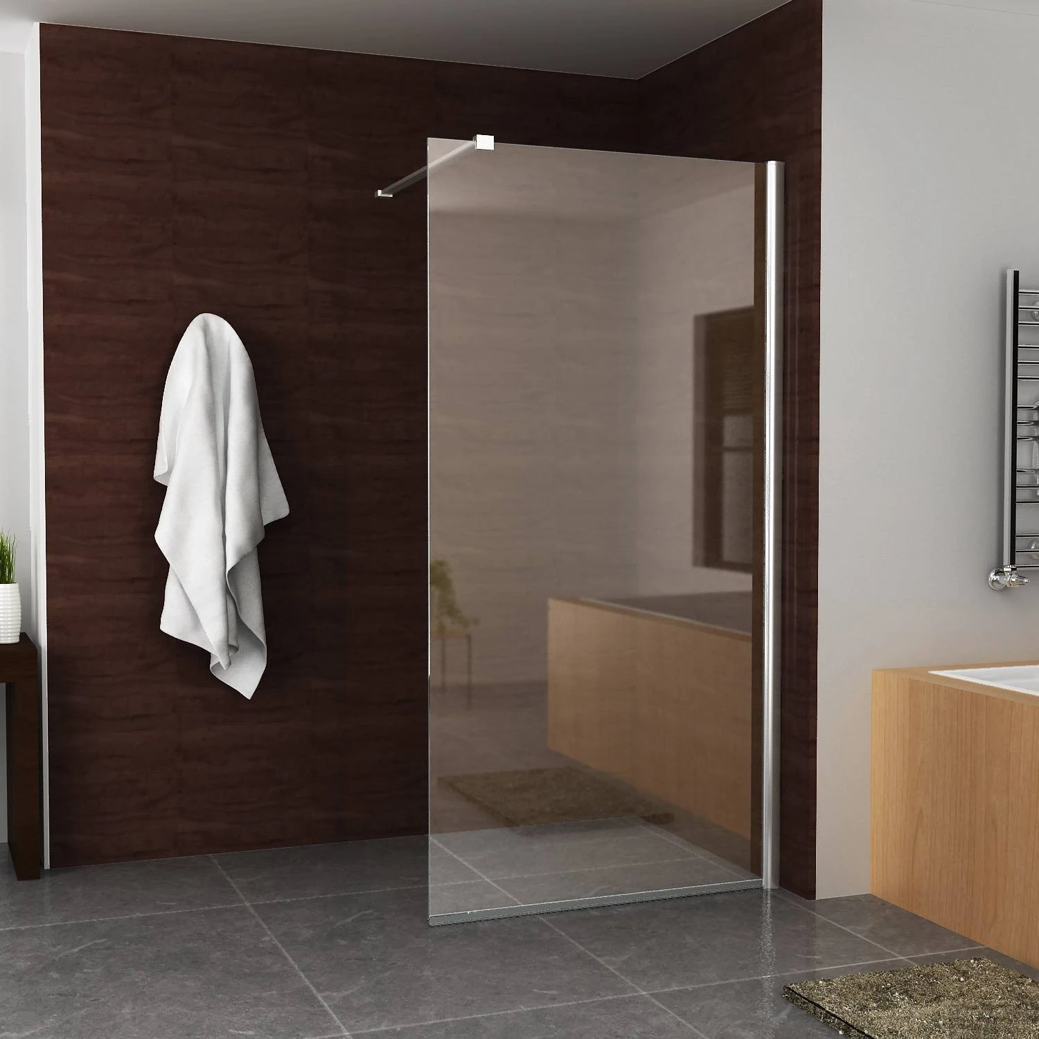 BWS Apollo Inloopdouche Met Muurprofiel 70x200cm Nano Glas 10mm 3 BWS Apollo Inloopdouche Met Muurprofiel 70x200cm Nano Glas 10mm