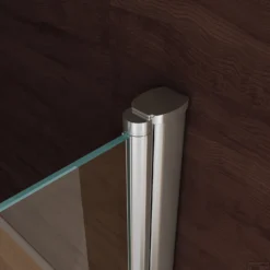 BWS Badwand 2 Delig Inklapbaar 100x140 Cm 6mm NANO Coating -Aanbiedingen Ontspan Bad Winkel bws badwand 2 delig inklapbaar 100x140 cm 6mm nano coating 4