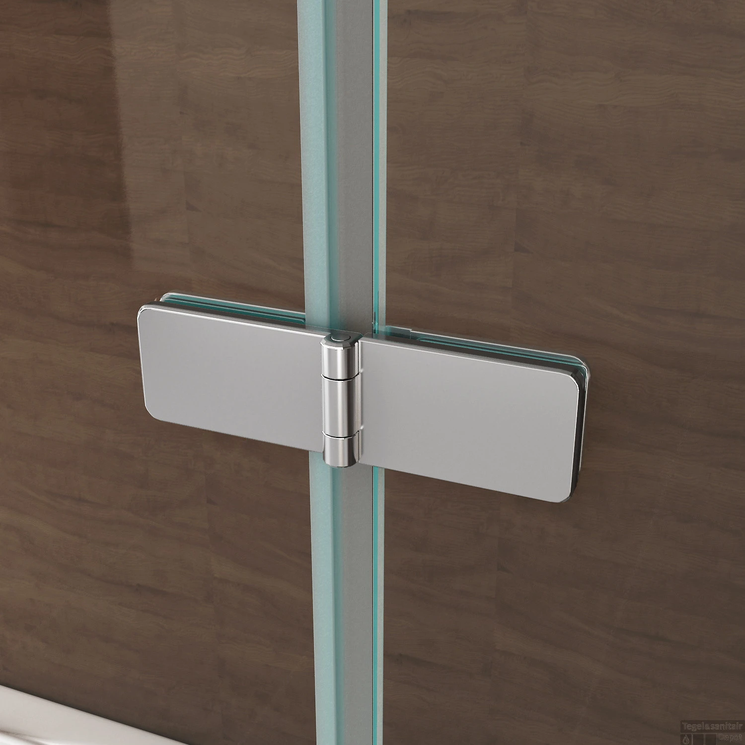 BWS Badwand 2 Delig Inklapbaar 100x140 Cm 6mm NANO Coating - Afbeelding 5