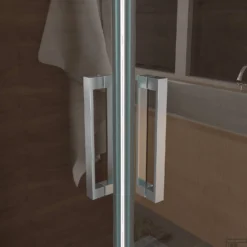 BWS Douchecabine Dubbele Swingdeur 90x90cm 8mm NANO Coating -Aanbiedingen Ontspan Bad Winkel bws douchecabine dubbele swingdeur nano coating 3 1