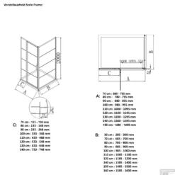 BWS Inloopdouche Frame 70x200 Cm 8mm NANO Glas Mat Zwart Raster 9 BWS Inloopdouche Frame 70x200 Cm 8mm NANO Glas Mat Zwart Raster -Aanbiedingen Ontspan Bad Winkel bws frame tech 1 1