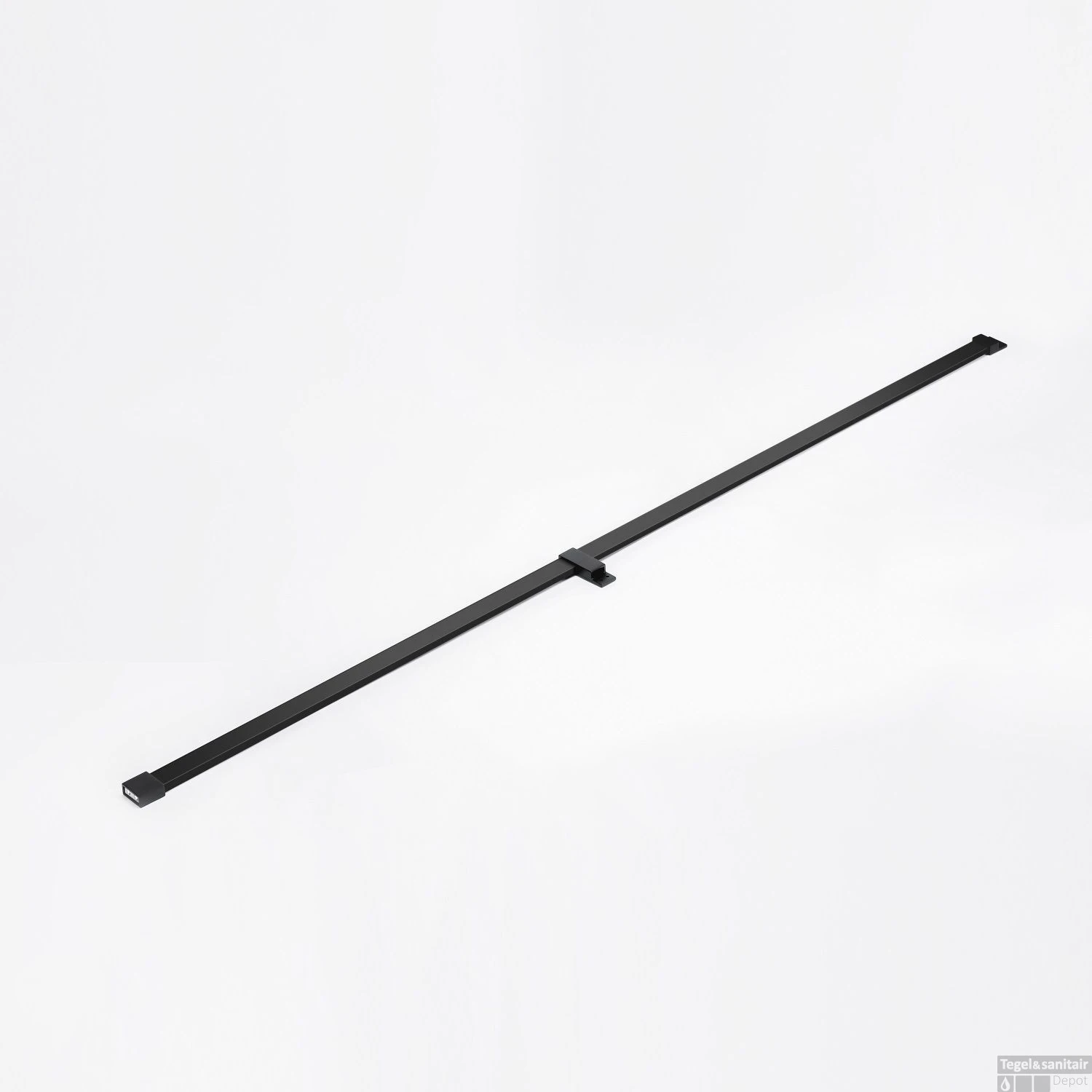 BWS Frame Wandbeugel Inkortbaar 150 Cm Mat Zwart 3 BWS Frame Wandbeugel Inkortbaar 150 Cm Mat Zwart