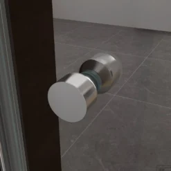 BWS Nisdeur Met Middenband 100x200cm 8mm NANO Coating Rechts -Aanbiedingen Ontspan Bad Winkel bws nisdeur met middenband nano coating 3 3