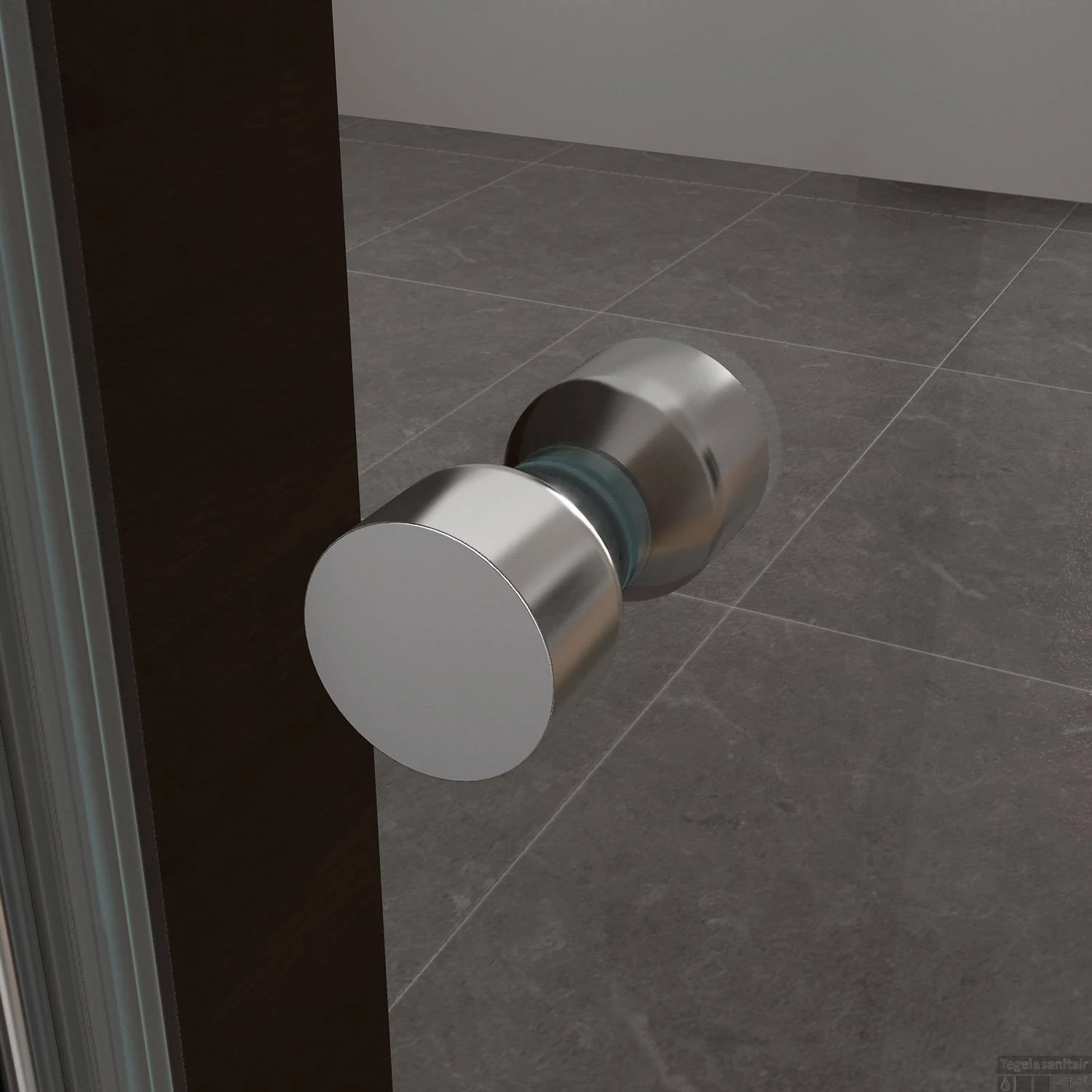 BWS Nisdeur Met Middenband 100x200cm 8mm NANO Coating Links 5 BWS Nisdeur Met Middenband 100x200cm 8mm NANO Coating Links - Afbeelding 3