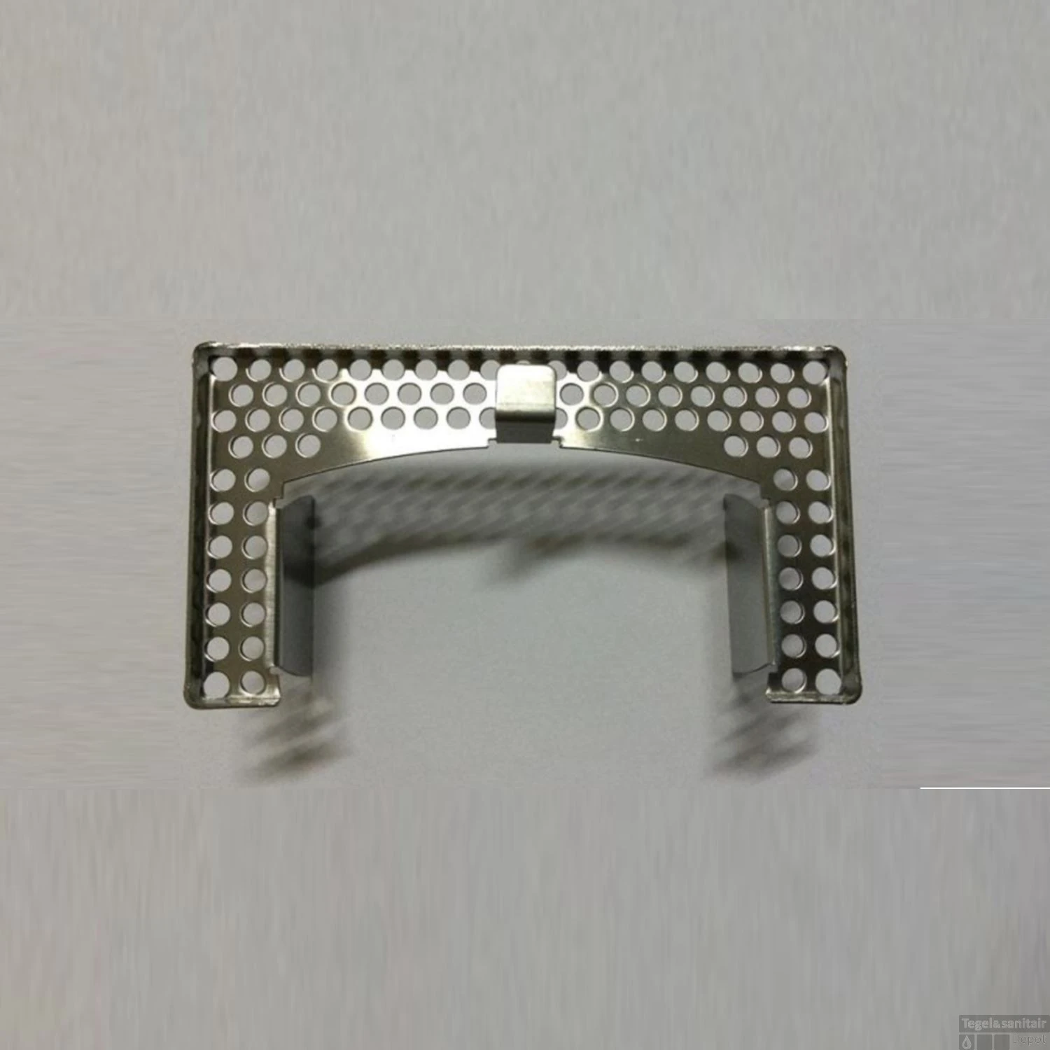 BWS RVS Douchegoot Met Flens Inclusief Sifon En Haarfilter Standaard Rooster 110 Cm - Afbeelding 5