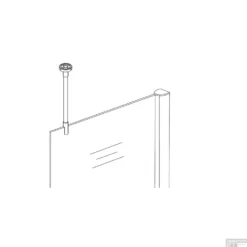 BWS Plafond Stabilisatiestang Rond 100 Cm Inkortbaar Chroom -Aanbiedingen Ontspan Bad Winkel bws stabilisatiestang plafond rond 100 cm inkortbaar chroom tech1