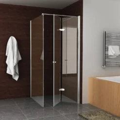 BWS Vouwbare Nisdeur Links 90x202 Cm 8mm NANO Harmonica Deur -Aanbiedingen Ontspan Bad Winkel bws vouwbare nisdeur links 90x202 cm 8mm nano 9